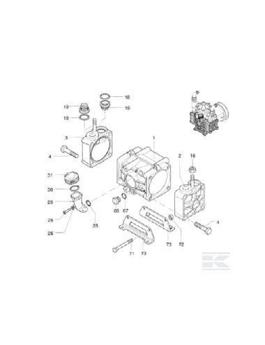 Piston pompa Annovi Reverberi 620120