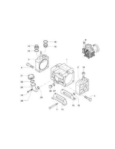 Camasa piston pompa Annovi Reverberi 620110