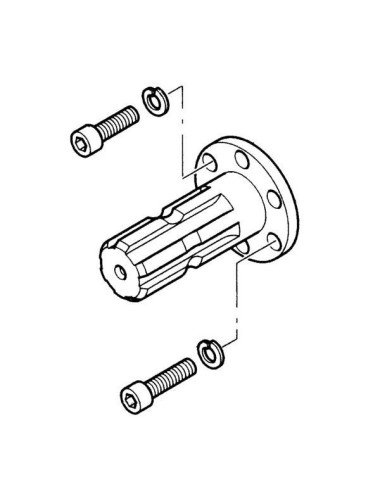 Ax AR1519   3/8" 6-t Annovi Reverberi