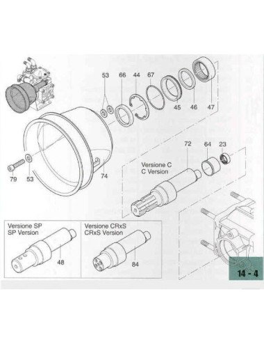 Rulment cu ace 550310 Annovi Reverberi