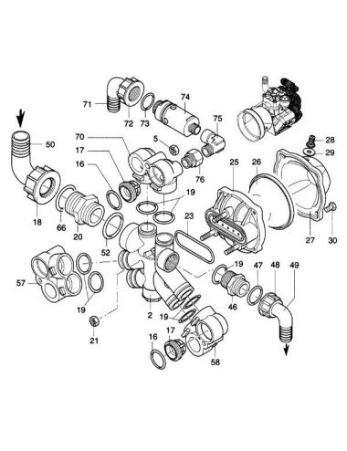 Niplu 1/2" M-F  580421