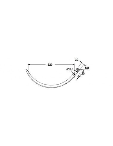 Ac presa 59.074A pentru Deutz-Fahr HD320 HD400 HD440 HD460