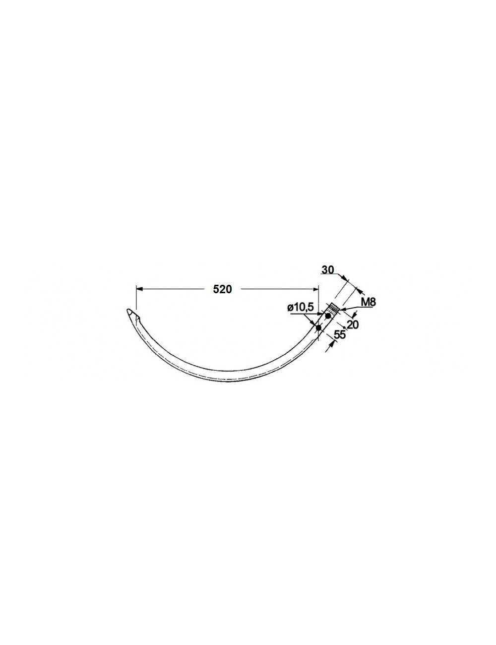 Ac presa 59.074A pentru Deutz-Fahr HD320 HD400 HD440 HD460 Ac presa 59.074A pentru Deutz-Fahr HD320 HD400 HD440 HD460