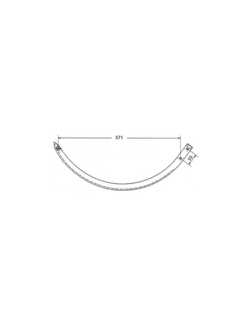 Ac presa 59.111 pentru Deutz-Fahr HD300 Famarol Ac presa 59.111 pentru Deutz-Fahr HD300 Famarol
