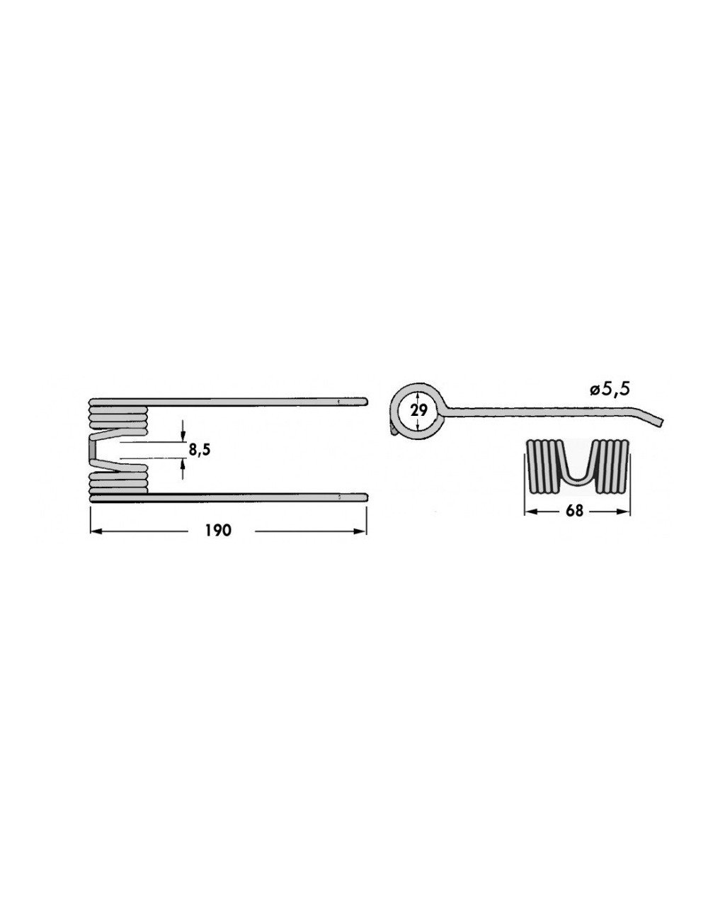 Gheare pick-up 051 pentru Claas Gheare pick-up 051 pentru Claas