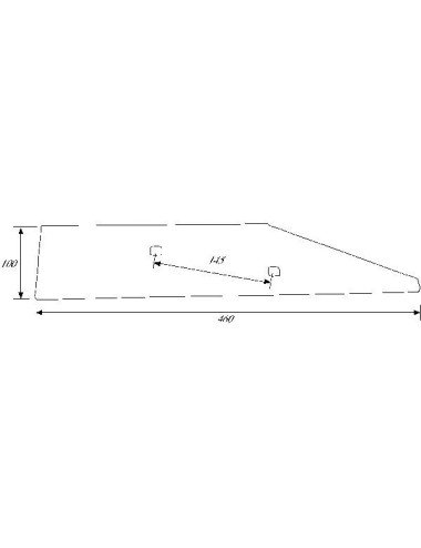 Plaz plug 27011500 stanga sau dreapra pentru plug Rabe