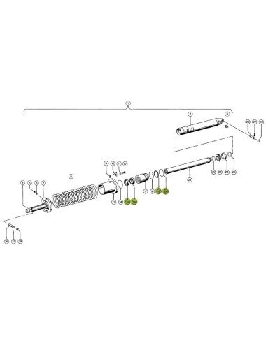 Set etansare cilindru ridicare CL0008 pentru Claas