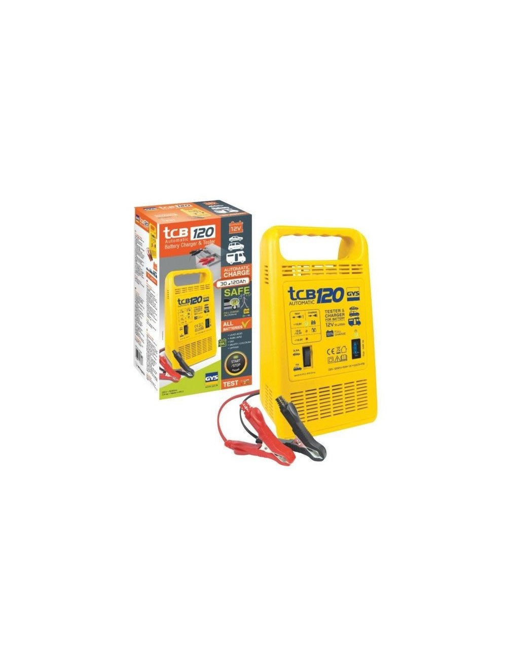 Redresor baterii auto GYS TCB 120 Automatic Redresor baterii auto GYS TCB 120 Automatic