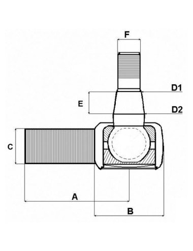 Capat bara 6000188759 pentru Renault