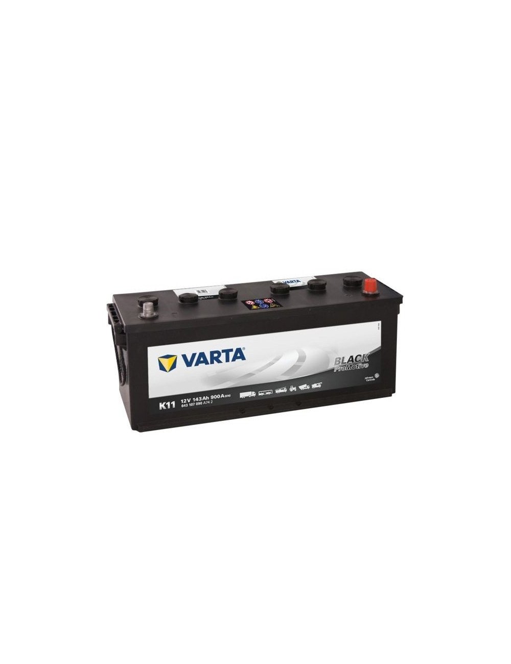 Acumulator Varta K11 ProMotive Black12V 143Ah 900A Acumulator Varta K11 ProMotive Black12V 143Ah 900A