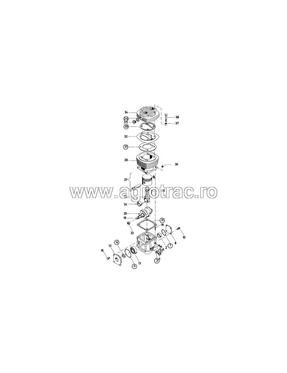 Set reparatie Wabco 4110400012