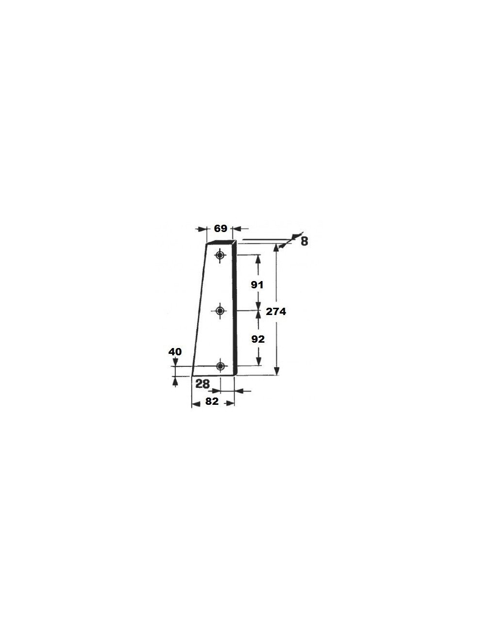 Cutit piston CC18730 pentru John Deere 330