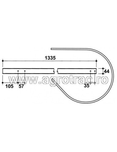 Tabla pick-up 026 pentru Welger