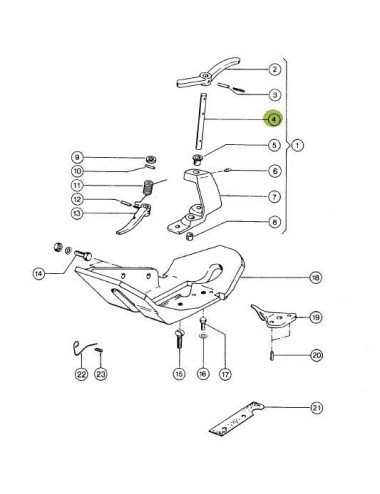 Ax degajor 000019.0 pentru Claas