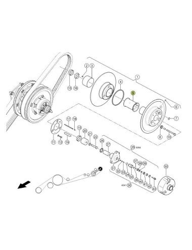 Bucsa 628601.0 pentru Claas