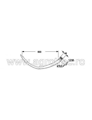 Ac presa fonta 59.005 New Holland 276, 370, 376, 377