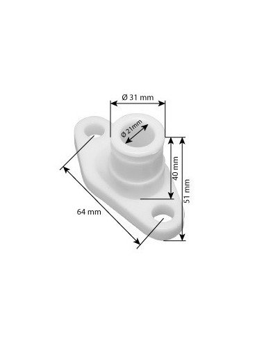 Cupla furtun pompa apa 4770247 pentru Fiat