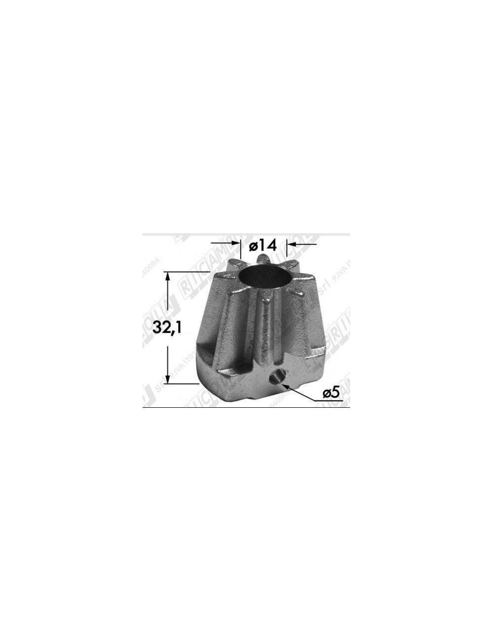 Pinion inodator 0764.04 pentru Welger, fabricatie Italia | Agrotrac Pinion inodator 0764.04 pentru Welger, fabricatie Italia | Agrotrac