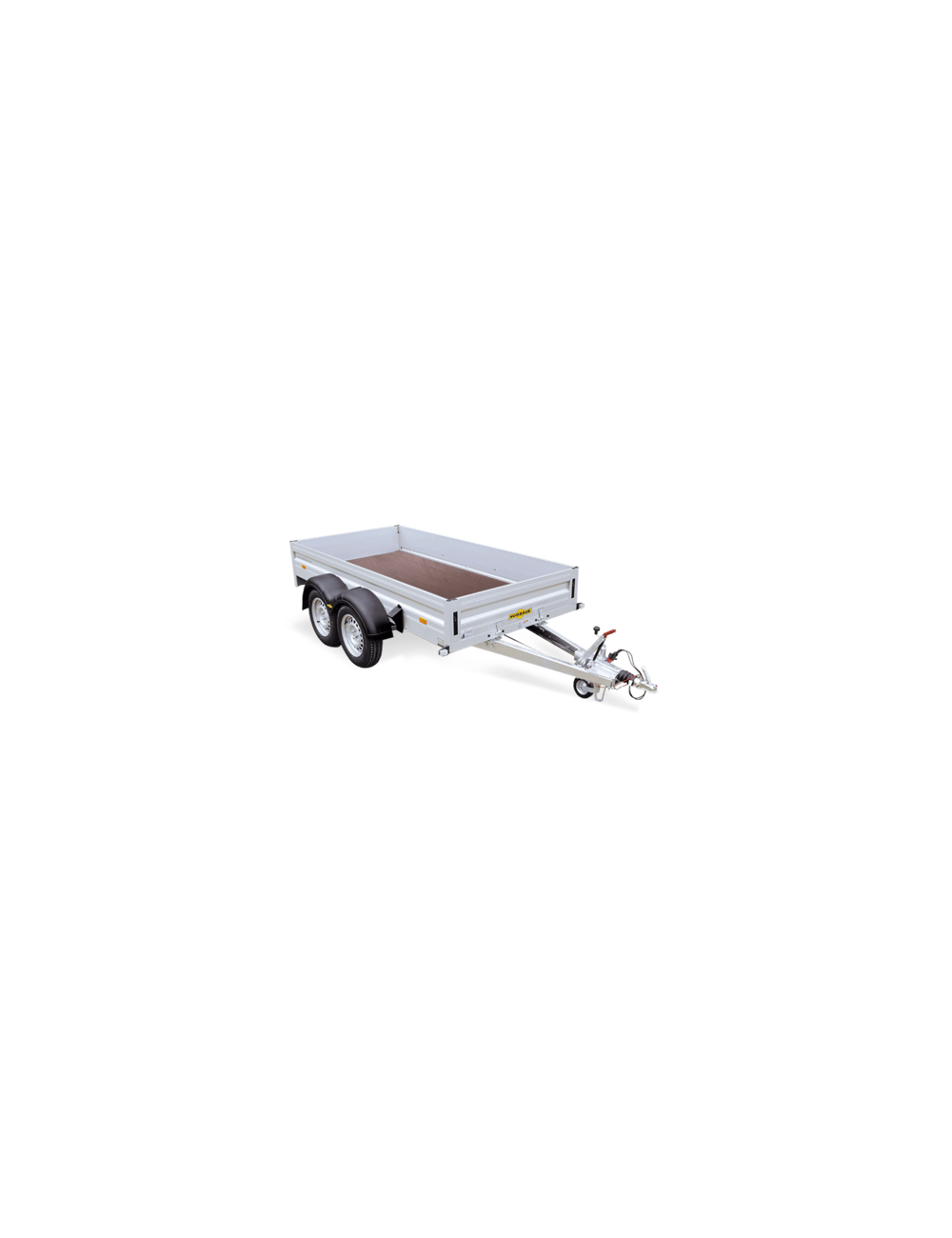 Remorca Humbaur HA253015 tarata la 1500kg cu 2 axe Remorca Humbaur HA253015 tarata la 1500kg cu 2 axe
