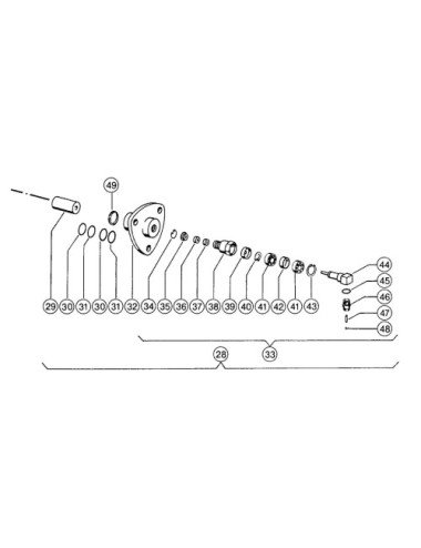 Garnitura cilindru variator 213060.0 pentru Claas