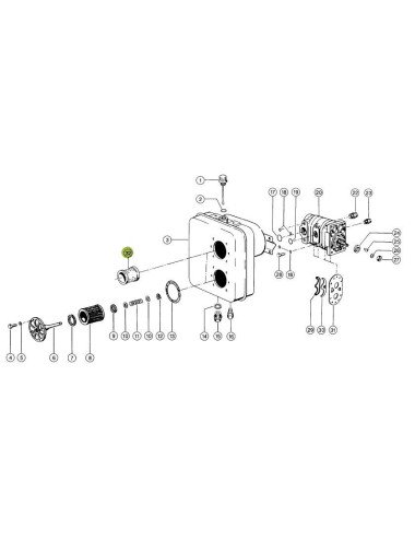 Filtru hidraulic Hifi SH52161