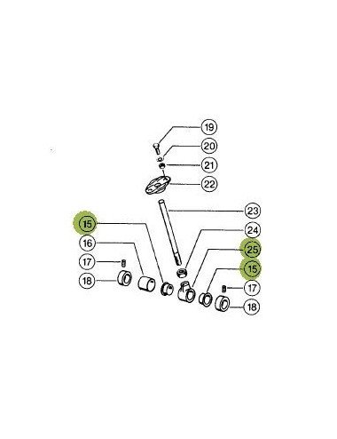 Lagar / bucsa deget escamotabil 670199.0 pentru Claas