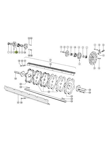 Carcasa rulment 644416.0 pentru Claas