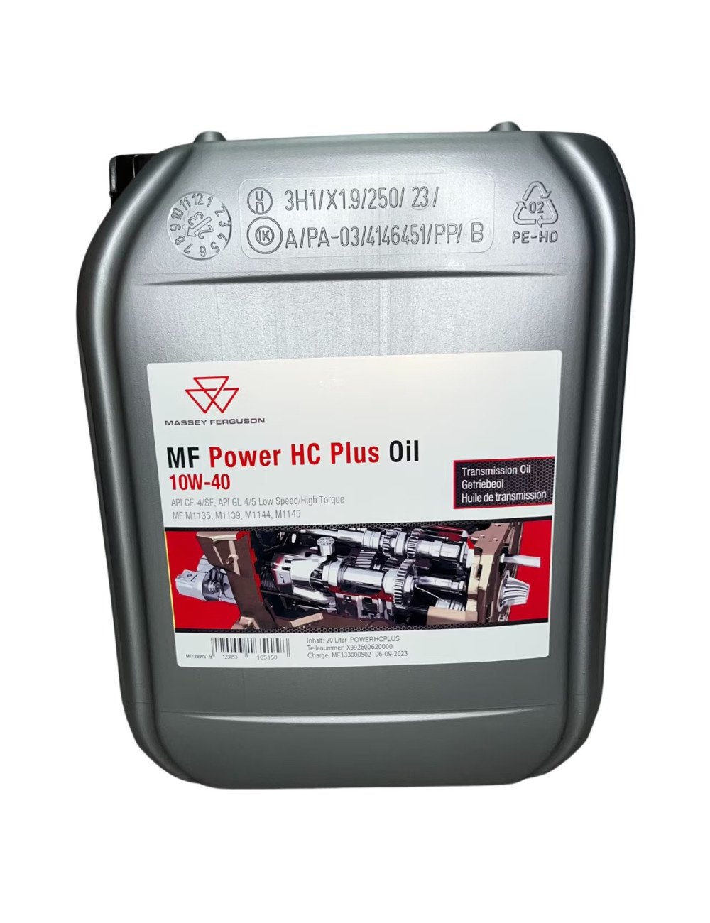 Ulei Massey Ferguson HC Plus 10W-40 20L Ulei Massey Ferguson HC Plus 10W-40 20L