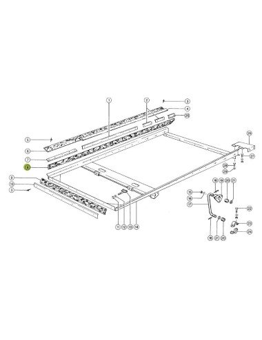 Banda cauciuc 729556.0 pentru Claas