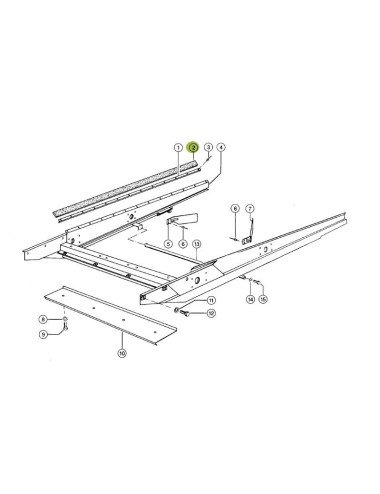 Banda cauciuc 735682.0 pentru Claas