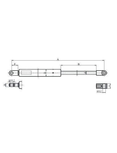 Telescop 668066.1 pentru Claas