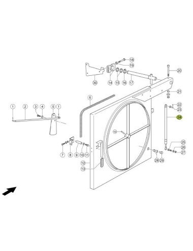 Telescop 668066.1 pentru Claas