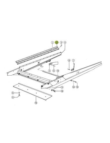 Banda cauciuc 725096.0 pentru Claas