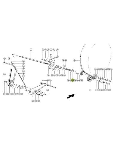 Cuplaj ventilator 752293.1 pentru Claas