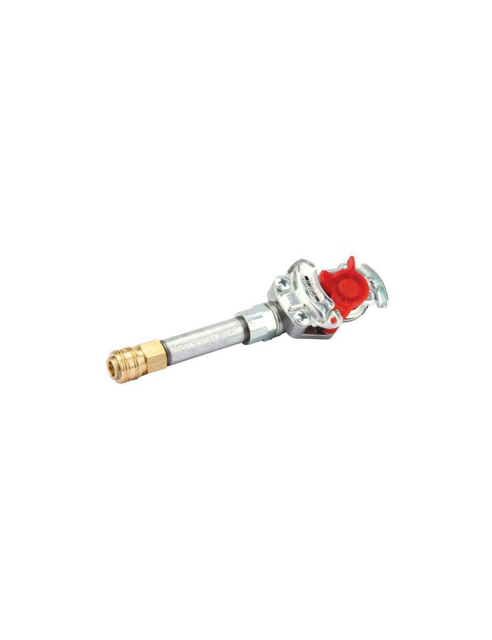 Cupla rapida 910001 rosie pentru frana pneumatica, cu cupla furtun Cupla rapida 910001 rosie pentru frana pneumatica, cu cupla furtun