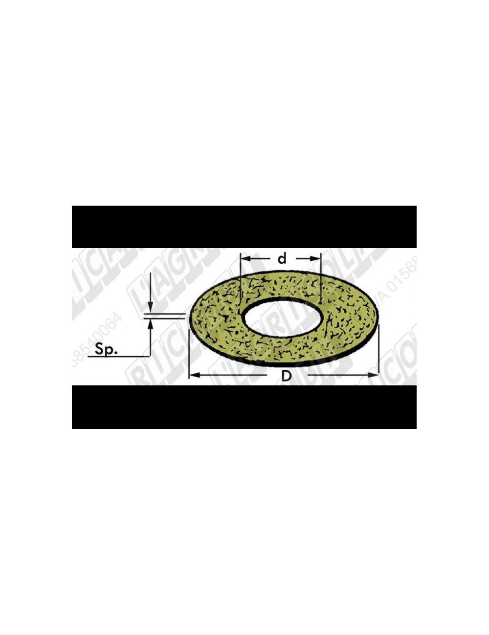 Disc ferodou 88.66.015 pentru Gallignani | Agrotrac