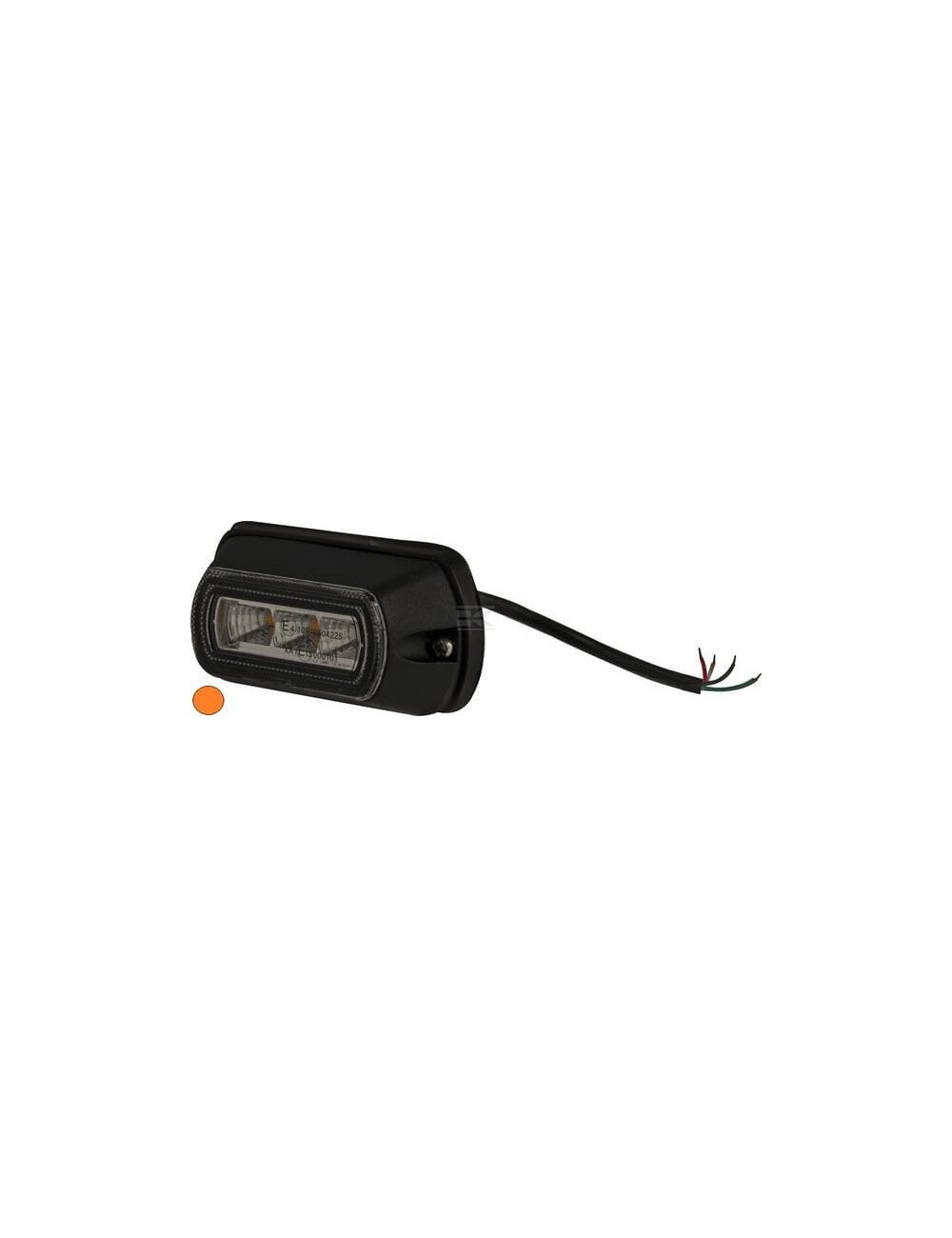 Lampă avertizare cu 3 LED-uri, portocalie, pentru remorcă Lampă avertizare cu 3 LED-uri, portocalie, pentru remorcă