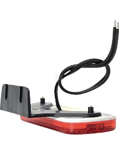 Lampă gabarit LED roșie dreapta sau stânga LA30102 pentru remorcă