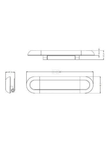 Lampă interior LED 5W cu comutator | Agrotrac