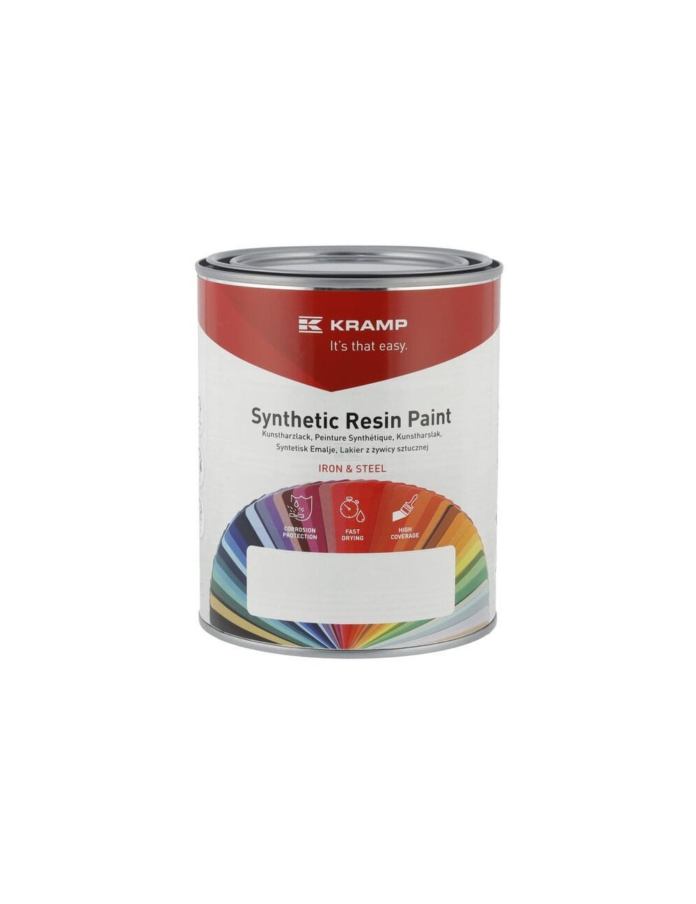 Vopsea albă RAL9010 1L - Agrotrac