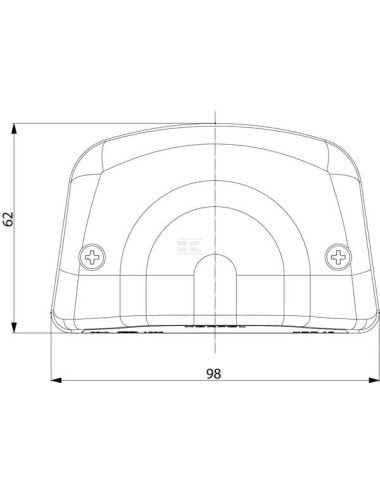 Lampă număr înmatriculare LA46001 | Agrotrac