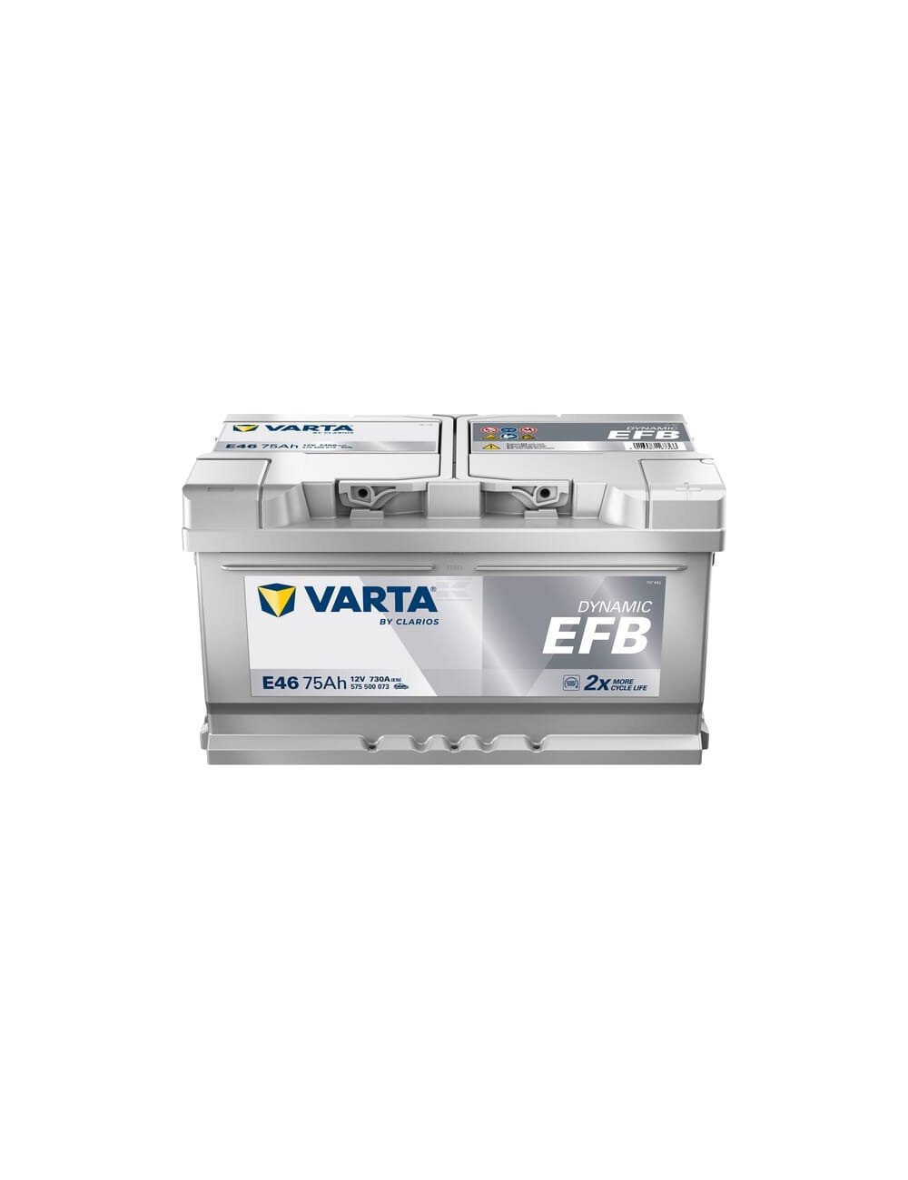 Acumulator Varta Dynamic EFB 12V 75Ah 730A