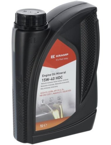 Ulei Kramp 15W-40 HDC 1L, ulei motor 10711001WEKR