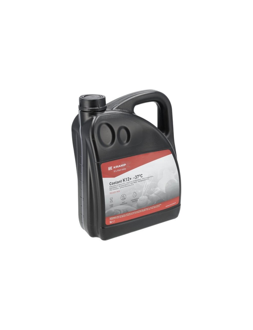 Antigel Roz/Roșu Kramp K12+ ready-mix -37° 5L