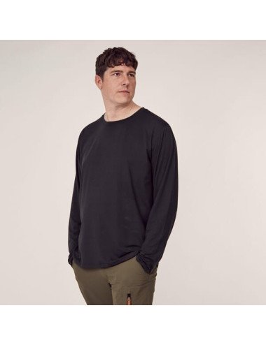 Tricou Kramp Active negru cu mâneci lungi L