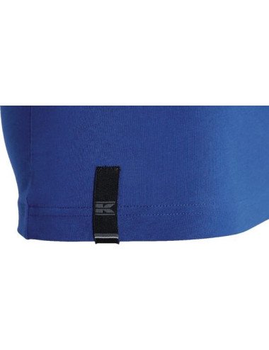 Tricou Kramp albastru regal din bumbac 100% L