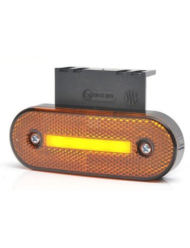 Lampă gabarit și semnalizare LED portocalie dreapta sau stânga LA30155IND pentru remorcă