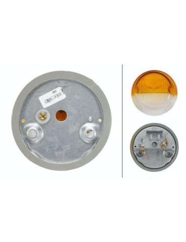 Lampă semnalizare și poziție Hella 2BE001259061, stânga sau dreapta