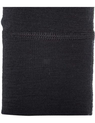 Bluză din lână Kramp Active neagră cu mâneci lungi – XXL