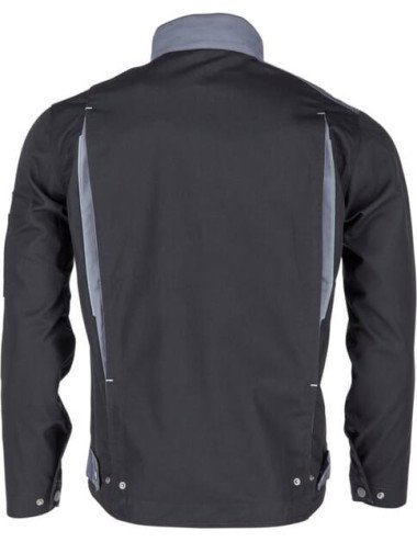 Jachetă de lucru Kramp unisex neagră/gri - XL